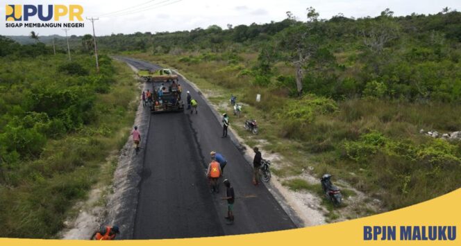 
					Jalan  Lingkar  MARSELA, Bukti BPJN Maluku  Perkuat  Kedaulatan  NKRI Di Bidang Infrastruktur