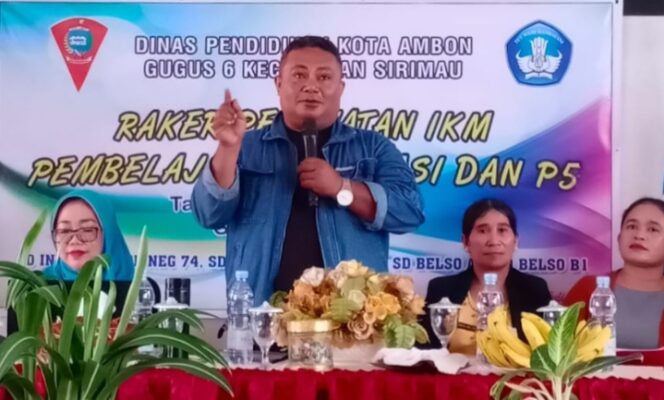
					Raker Gugus 6 Sirimau,  Mempertegas Pelaksanaan Kurikulum Merdeka Belajar