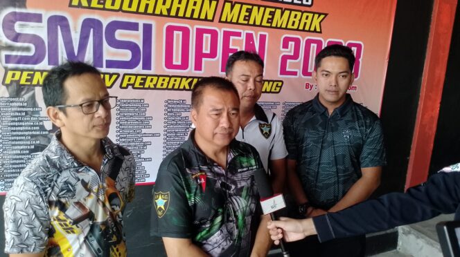 
					Ketua SMSI Lampung Resmi Membuka Kejuaraan Menembak SMSI Open tahun 2023
