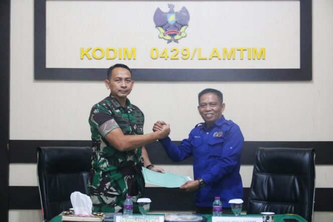 
					Kodim 0429 Lamtim & PWI Mengajak Ciptakan Pemilu 2024 Berlangsung Damai