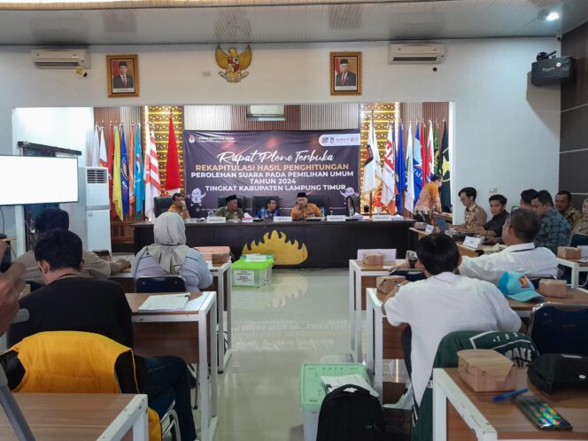 
					Sempat Kisruh Rekapitulasi kecamatan Sukadana,ini kata Ketua Bawaslu & KPU Lamtim..?