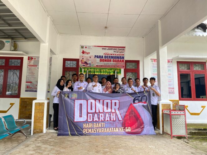 
					Peduli Kemanusiaan,Rutan Sukadana Gelar Donor Darah