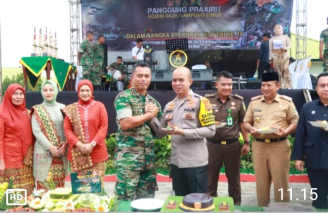 
					Dandim 0429/Lamtim : TNI Mengemban Tugas Pemeliharaan Perdamaian di Berbagai Wilayah yang Membutuhkan