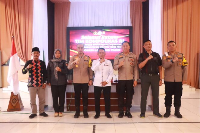 
					Kompolnas Awasi Kesiapan Polres Lampung Timur Amankan Pilkada 2024