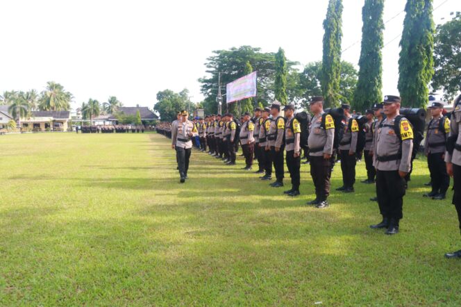 
					723 Personel Polres Lampung Timur Jaga Kondusifitas Pilkada