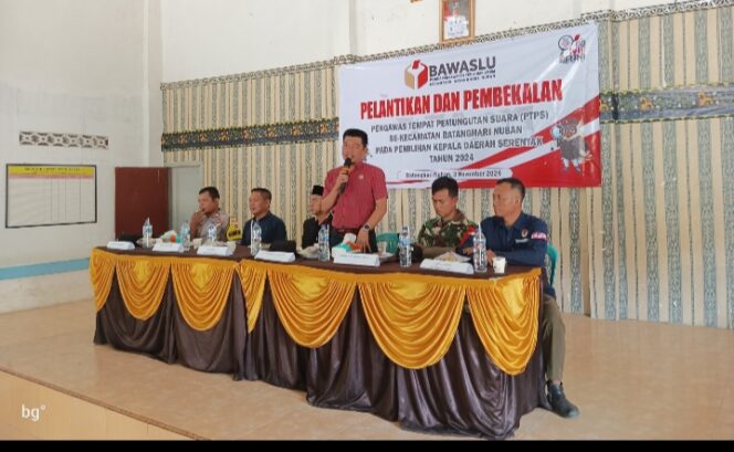 
					PWI Lampung Timur Gelar Pembekalan Pengawas TPS di Batanghari Nuban