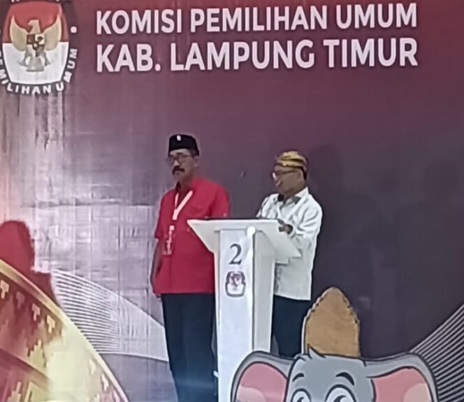 
					Debat Final Pilkada 2024, Paslon Nomor Urut 2 Usung Pembangunan Berkelanjutan untuk Lampung Timur