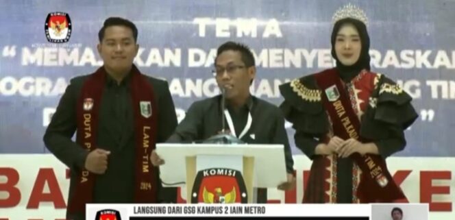 
					Debat Publik Ketiga Pilkada Lampung Timur, Antusiasme Tinggi dan Kesiapan Pemilihan