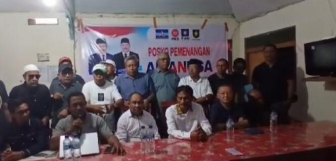 
					Pilkada SBB,Paslon Nomer Urut 2 Umumkan Kemenangan Sementara