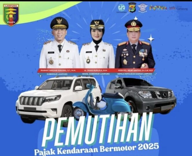 
					Percepat Pelayanan Pajak Kendaraan , Pemprov Lampung Luncurkan Drive Thru