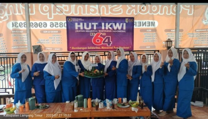 
					HUT IKWI 64 di Lampung Timur : Membangun Solidaritas, Mewarnai Pers Nasional