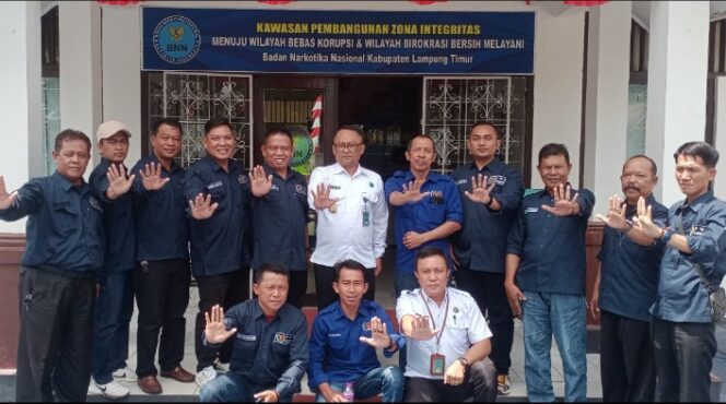 
					Lampung Timur Ada di 5 Besar Penyalahgunaan Narkotika