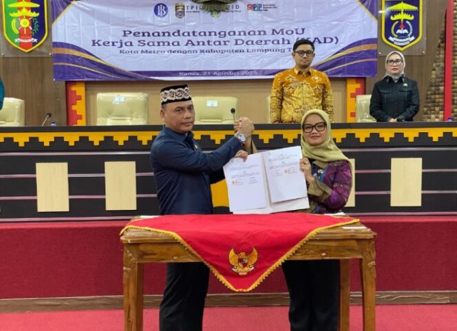 
					Lamtim dan Metro Teken MoU Dorong Stabilitas Ekonomi Daerah
